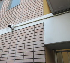 東京都中野区のマンションに防犯カメラ設置